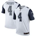 Zennovawear Dak Prescott Dallas Cowboys Legend Player Performance Top - White