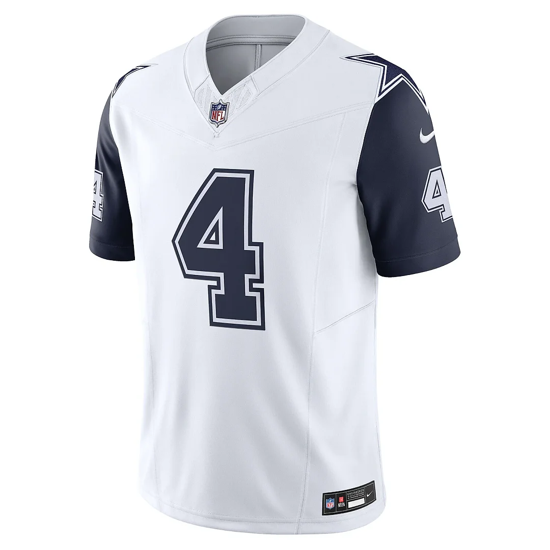 Zennovawear Dak Prescott Dallas Cowboys Vapor FUSE. Limited Jersey - White