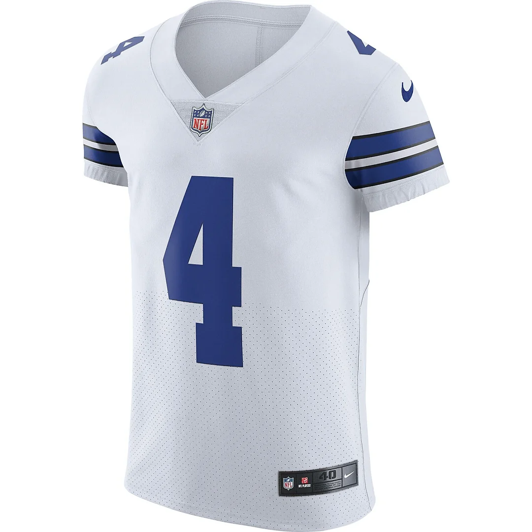 Zennovawear Dak Prescott Dallas Cowboys Vapor Elite Player Jersey - White