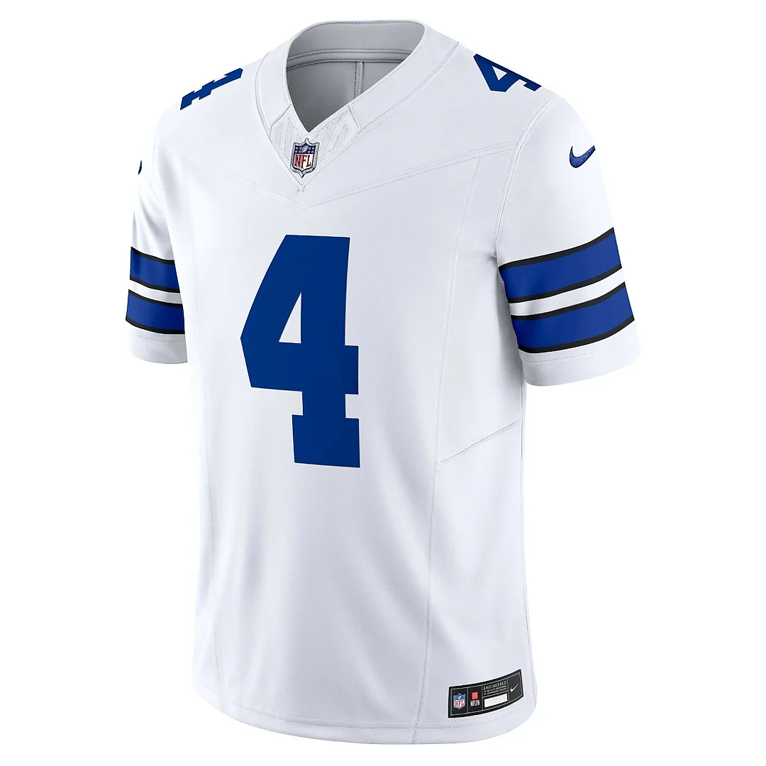 Zennovawear Dak Prescott Dallas Cowboys Vapor FUSE. Limited Jersey - White