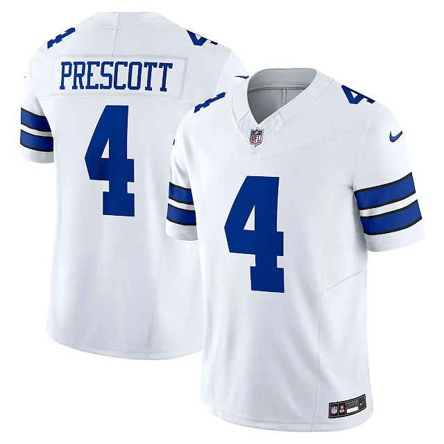 Zennovawear Dak Prescott Dallas Cowboys Vapor FUSE. Limited Jersey - White