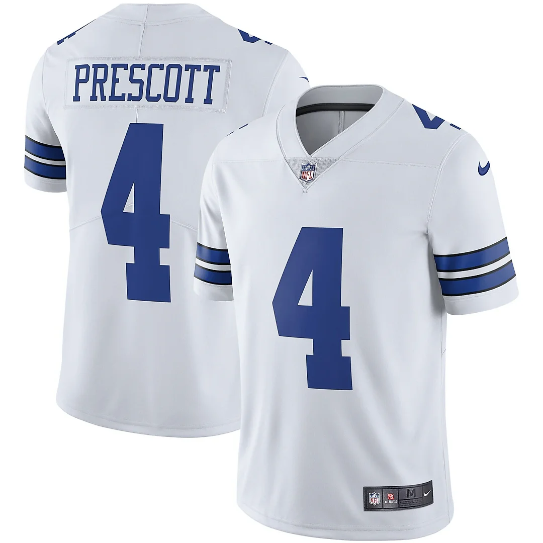 Zennovawear Dak Prescott Dallas Cowboys Vapor Limited Player Jersey - White