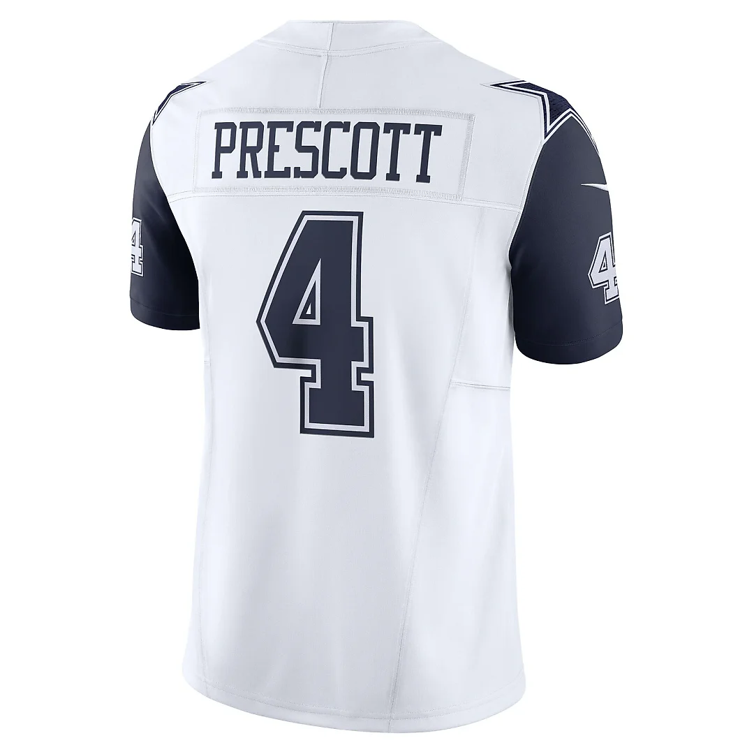 Zennovawear Dak Prescott Dallas Cowboys Vapor FUSE. Limited Jersey - White