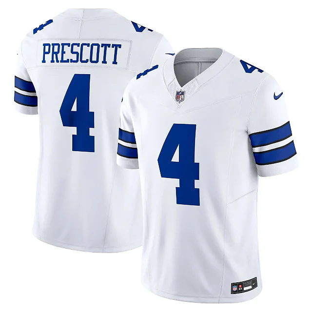 Zennovawear Dak Prescott Dallas Cowboys Vapor FUSE. Limited Jersey - White