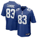 Zennovawear Dalen Cambre New York Giants Team Game Jersey - Royal