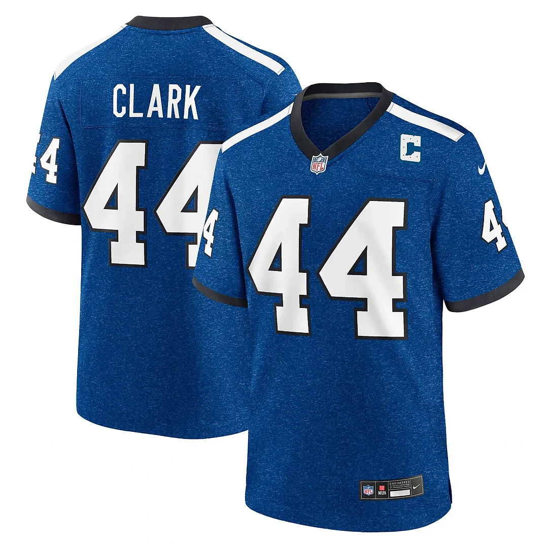 Zennovawear Dallas Clark Indianapolis Colts Retired Player Alternate Game Jersey - Blue