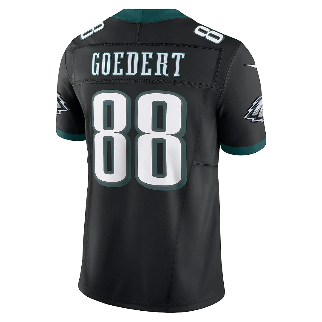 Zennovawear Dallas Goedert Philadelphia Eagles Alternate Vapor FUSE. Limited Jersey - Black