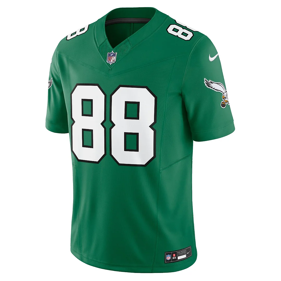Zennovawear Dallas Goedert Philadelphia Eagles Vapor FUSE. Limited Jersey - Kelly Green
