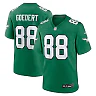 Zennovawear Dallas Goedert Philadelphia Eagles Alternate Game Player Jersey - Kelly Green