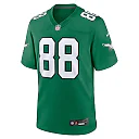 Zennovawear Dallas Goedert Philadelphia Eagles Alternate Game Player Jersey - Kelly Green