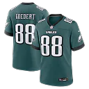 Zennovawear Dallas Goedert Philadelphia Eagles Team Game Jersey - Midnight Green
