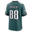 Zennovawear Dallas Goedert Philadelphia Eagles Team Game Jersey - Midnight Green