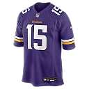 Zennovawear Dallas Turner Minnesota Vikings Game Jersey - Purple