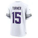 Zennovawear Dallas Turner Minnesota Vikings Alternate Game Jersey - White