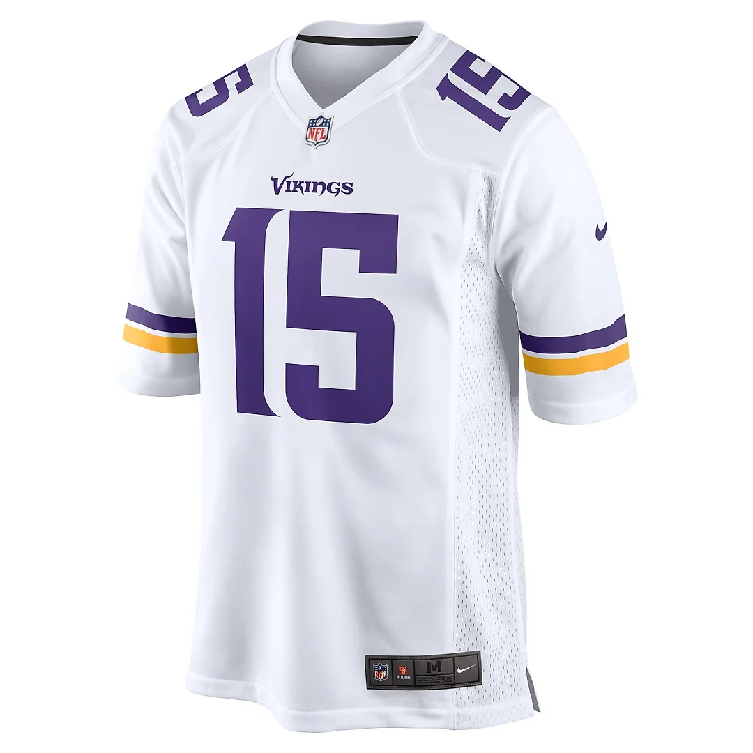 Zennovawear Dallas Turner Minnesota Vikings Game Jersey - White
