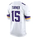 Zennovawear Dallas Turner Minnesota Vikings Game Jersey - White