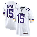 Zennovawear Dallas Turner Minnesota Vikings Game Jersey - White