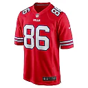 Zennovawear Dalton Kincaid Buffalo Bills Alternate Game Jersey - Red