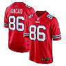 Zennovawear Dalton Kincaid Buffalo Bills Alternate Game Jersey - Red
