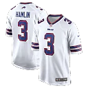Zennovawear Damar Hamlin Buffalo Bills Game Jersey - White