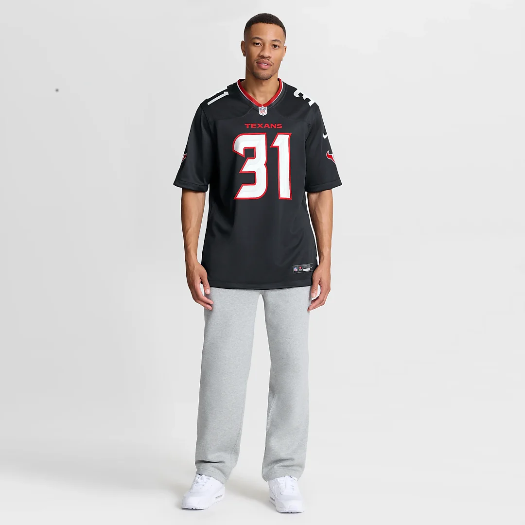 Zennovawear Dameon Pierce Houston Texans Game Jersey - Navy