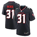 Zennovawear Dameon Pierce Houston Texans Game Jersey - Navy