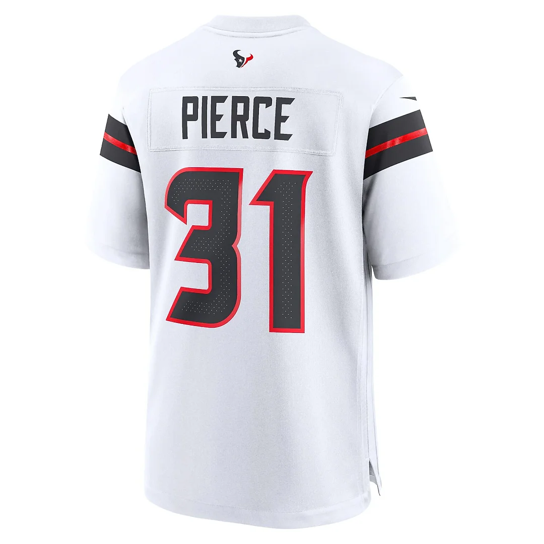 Zennovawear Dameon Pierce Houston Texans Game Jersey - White