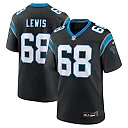 Zennovawear Damien Lewis Carolina Panthers Game Jersey - Black