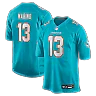 Zennovawear Dan Marino Miami Dolphins Game Retired Player Jersey - Aqua