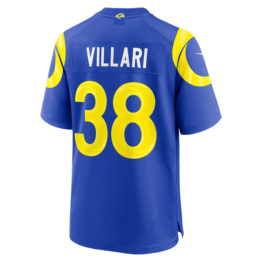 Zennovawear Dan Villari Los Angeles Rams Game Jersey - Royal