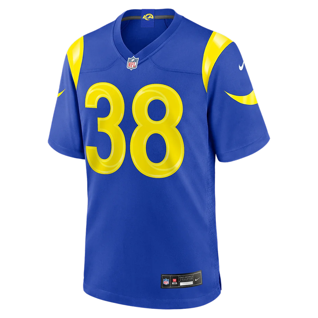 Zennovawear Dan Villari Los Angeles Rams Game Jersey - Royal