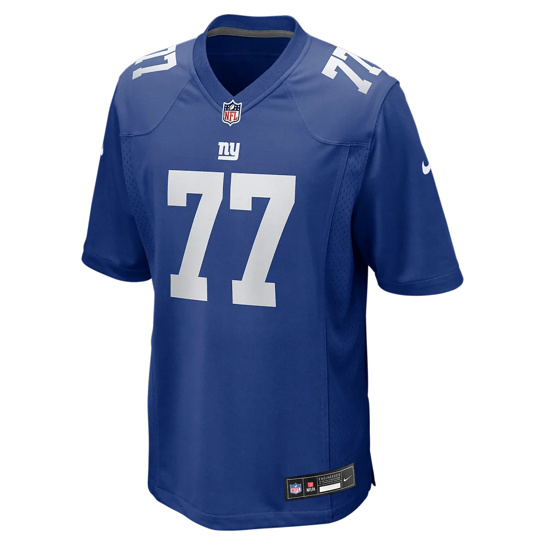Zennovawear Daniel Faalele New York Giants Team Game Jersey - Royal