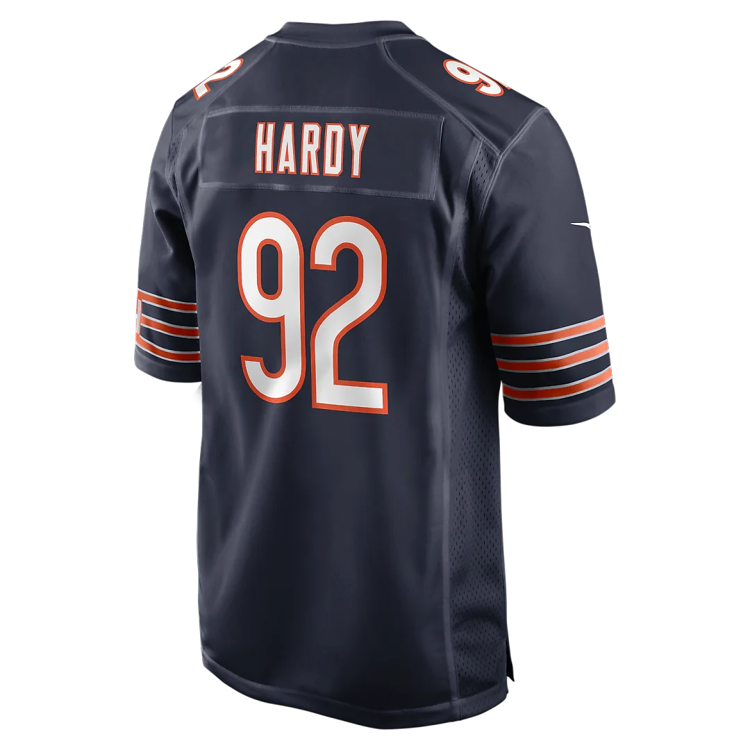 Zennovawear Daniel Hardy Chicago Bears Team Game Jersey - Navy