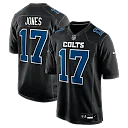 Zennovawear Daniel Jones Indianapolis Colts Fashion Game Jersey - Carbon Black
