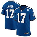 Zennovawear Daniel Jones Indianapolis Colts Alternate 2 Indiana Nights Game Jersey - Heather Royal