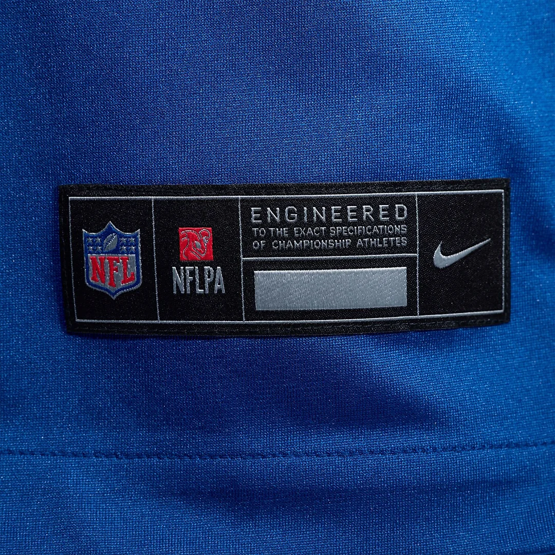Zennovawear Daniel Jones Indianapolis Colts Alternate Game Jersey - Royal