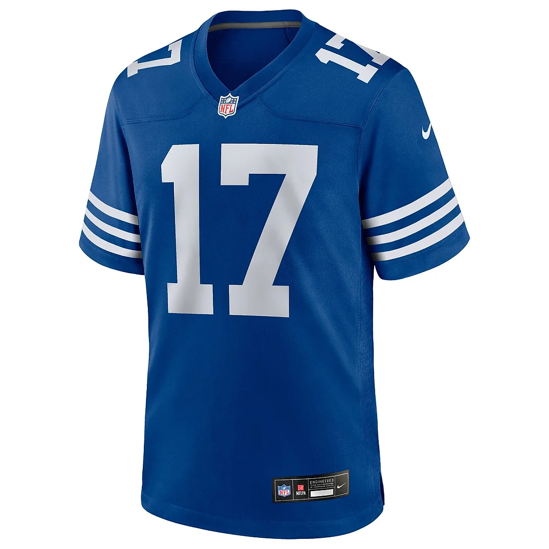 Zennovawear Daniel Jones Indianapolis Colts Alternate Game Jersey - Royal