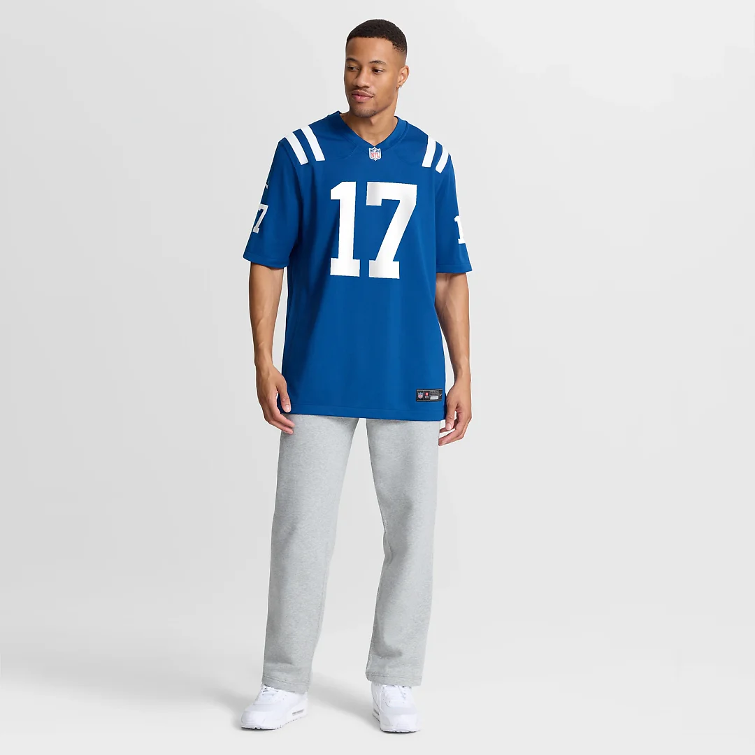 Zennovawear Daniel Jones Indianapolis Colts Team Game Jersey - Royal