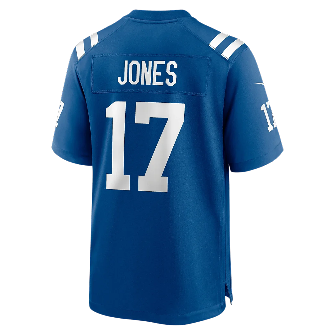 Zennovawear Daniel Jones Indianapolis Colts Team Game Jersey - Royal