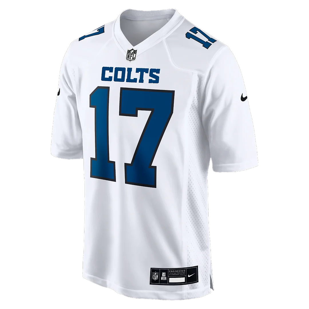Zennovawear Daniel Jones Indianapolis Colts Fashion Game Jersey - Tundra White