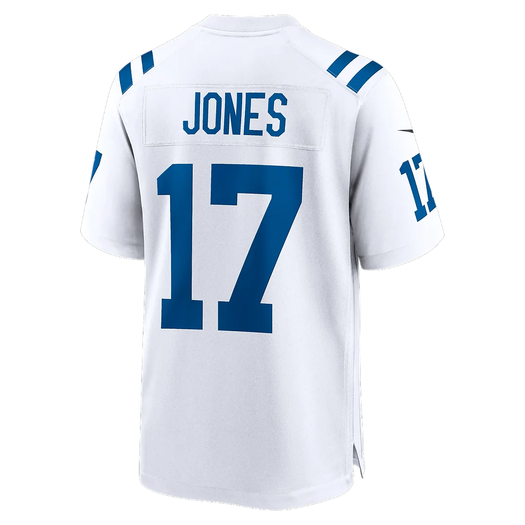 Zennovawear Daniel Jones Indianapolis Colts Game Jersey - White
