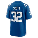 Zennovawear Daniel Scott Indianapolis Colts Team Game Jersey - Royal