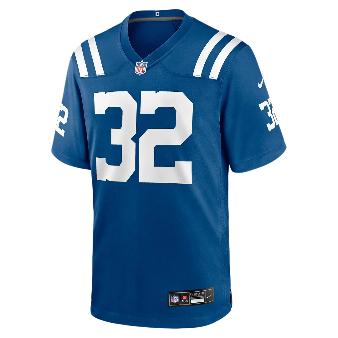 Zennovawear Daniel Scott Indianapolis Colts Team Game Jersey - Royal