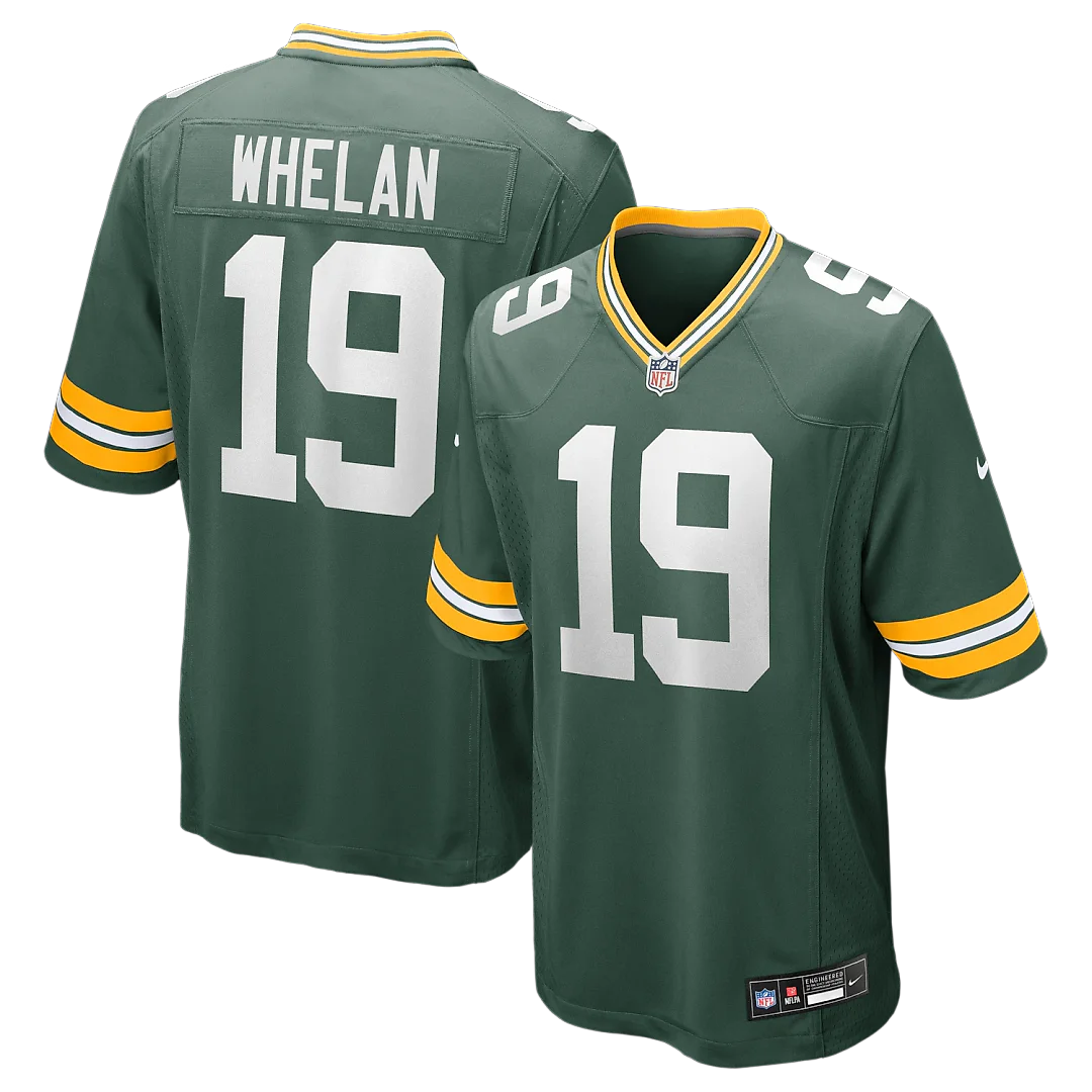 Zennovawear Daniel Whelan Green Bay Packers Game Jersey - Green