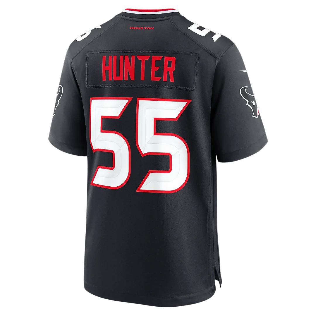 Zennovawear Danielle Hunter Houston Texans Team Game Jersey - Navy