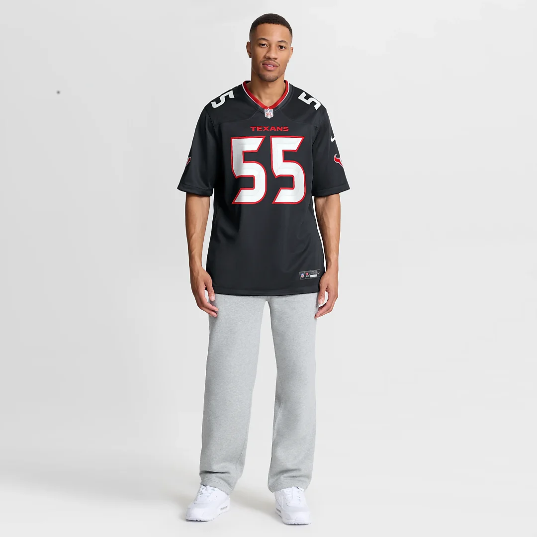 Zennovawear Danielle Hunter Houston Texans Team Game Jersey - Navy