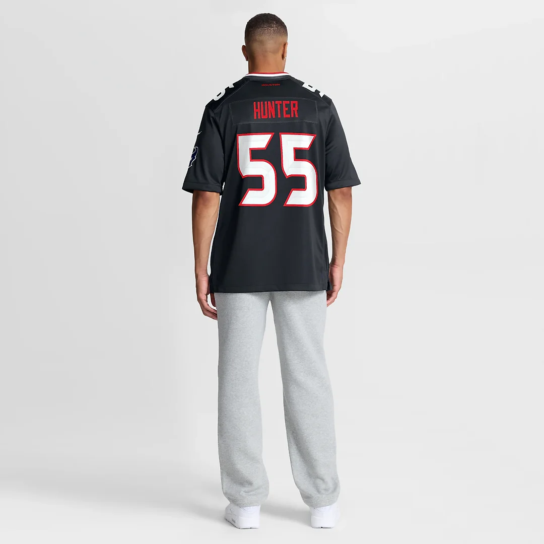 Zennovawear Danielle Hunter Houston Texans Team Game Jersey - Navy