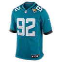 Zennovawear Danny Striggow Jacksonville Jaguars Team Game Jersey - Teal