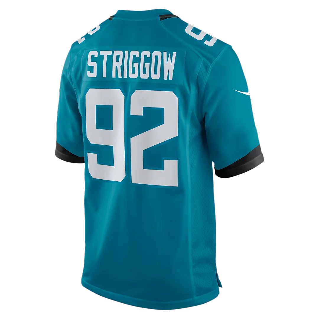Zennovawear Danny Striggow Jacksonville Jaguars Team Game Jersey - Teal