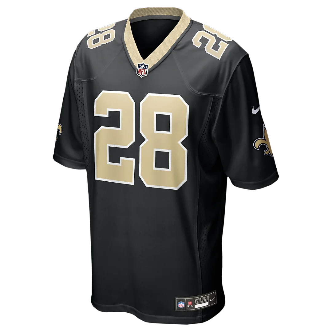Zennovawear Danny Stutsman New Orleans Saints Team Game Jersey - Black